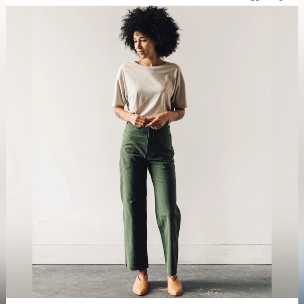 Jesse Kamm Handy Pants | Green | 6